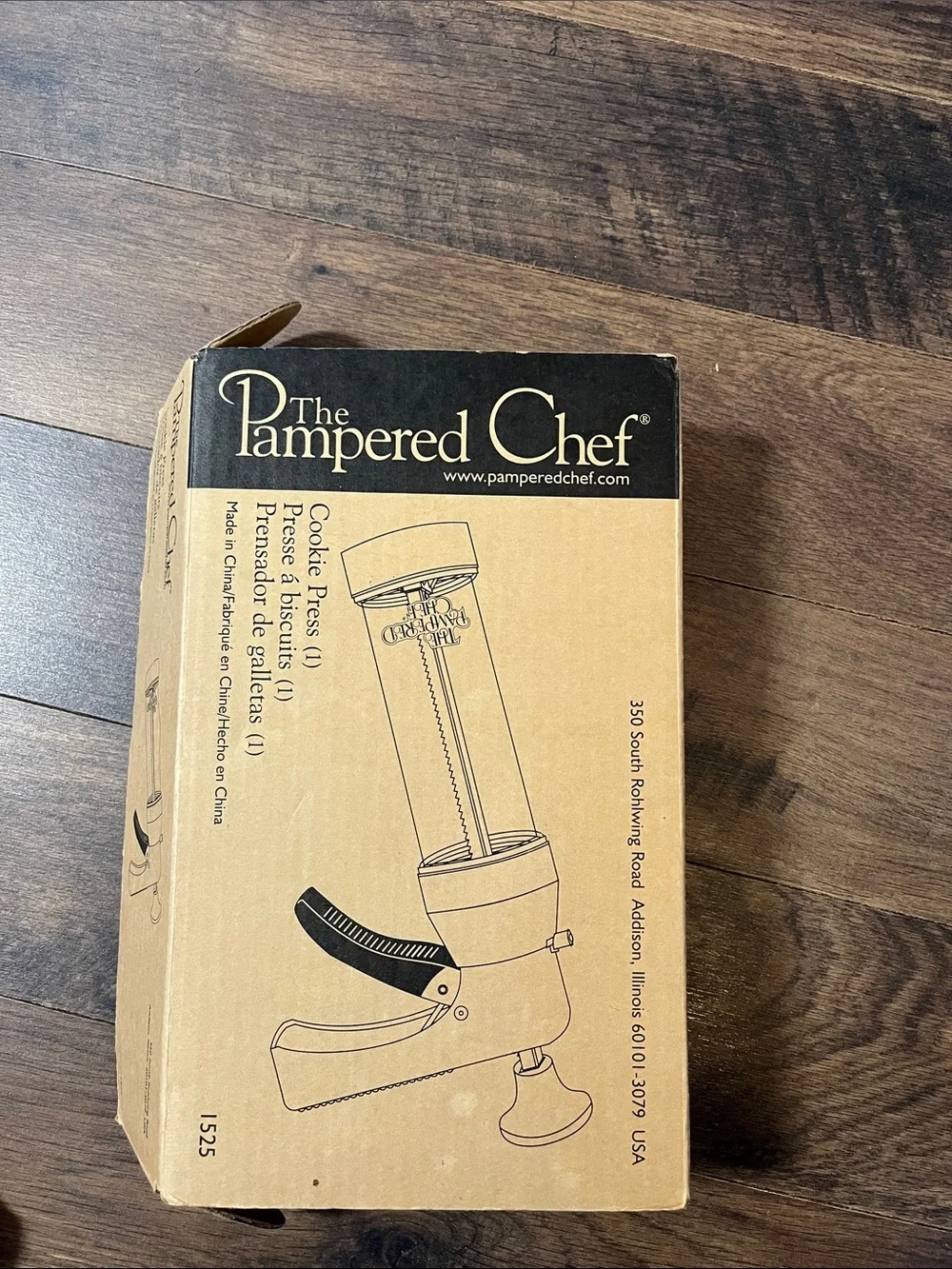 The Pampered Chef handheld cookie